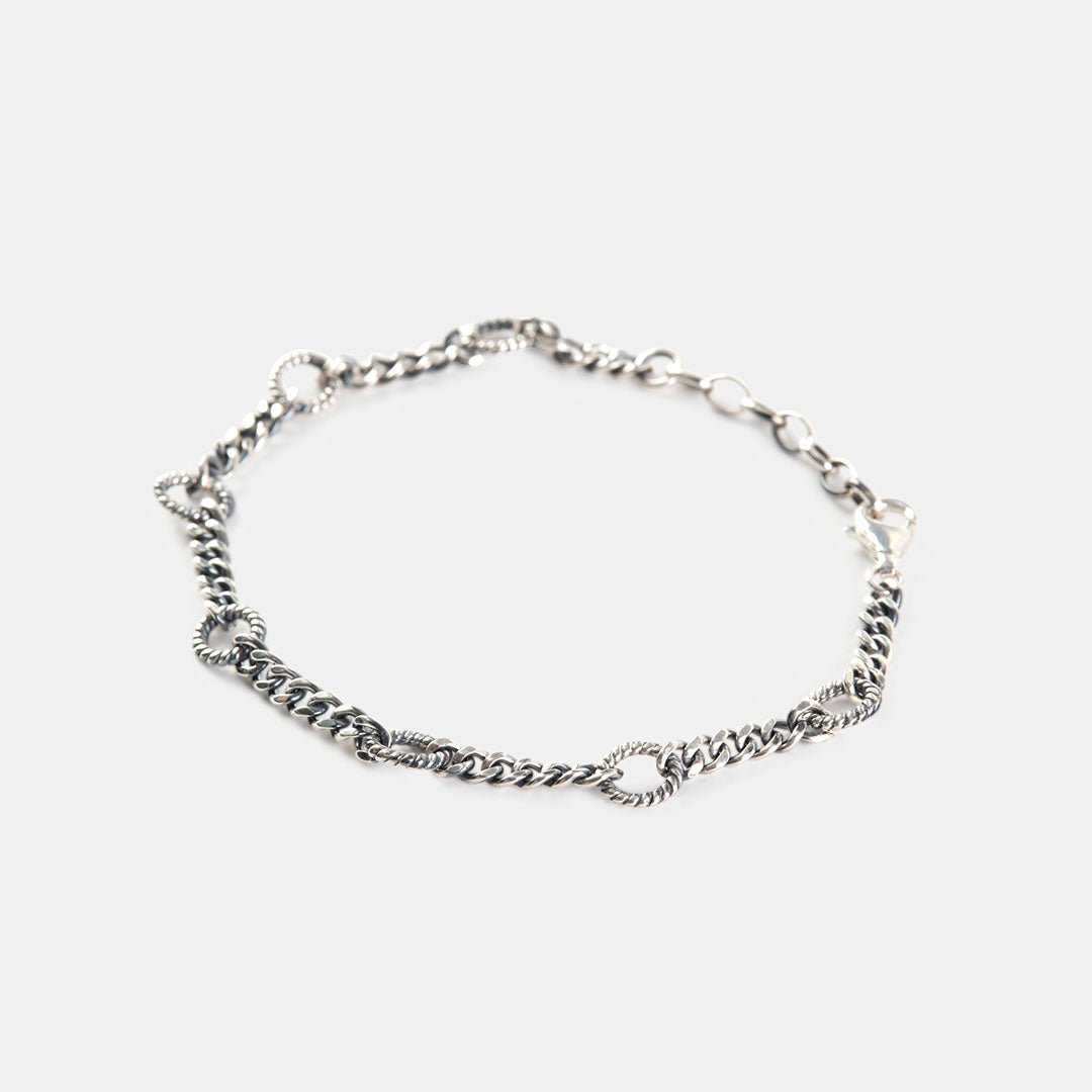 Silver Braid Bracelet