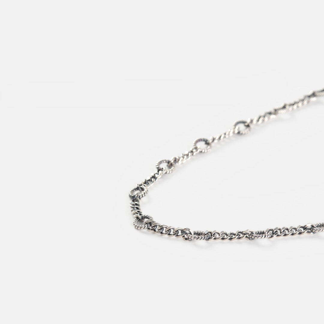 Silver Braid Necklace