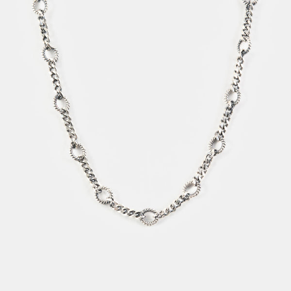 Silver Braid Necklace