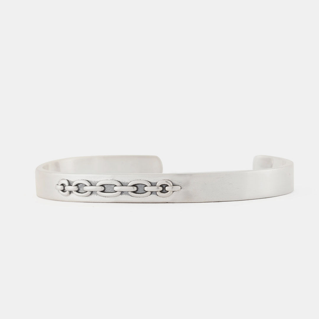 Silver Chain Cuff