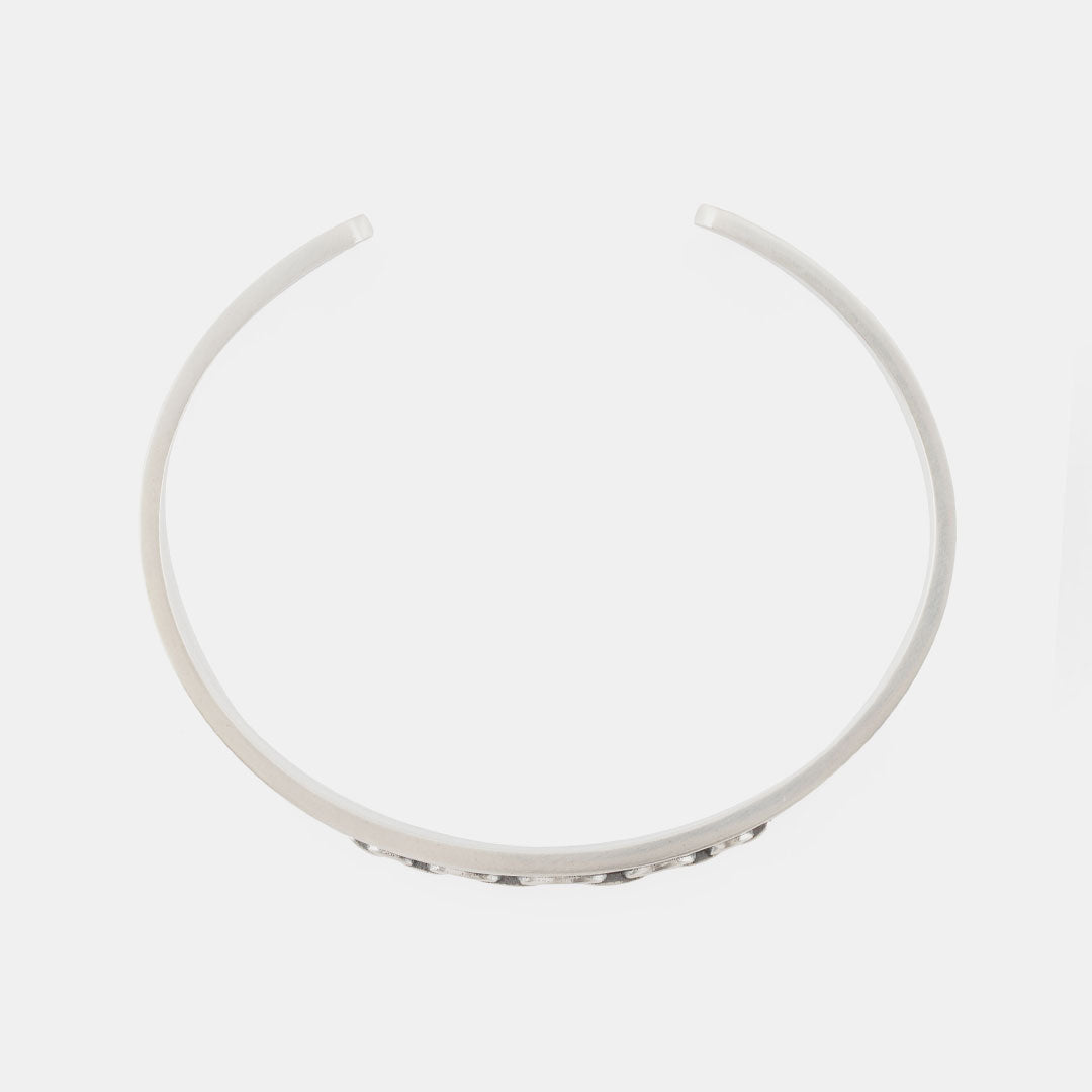 Silver Chain Cuff
