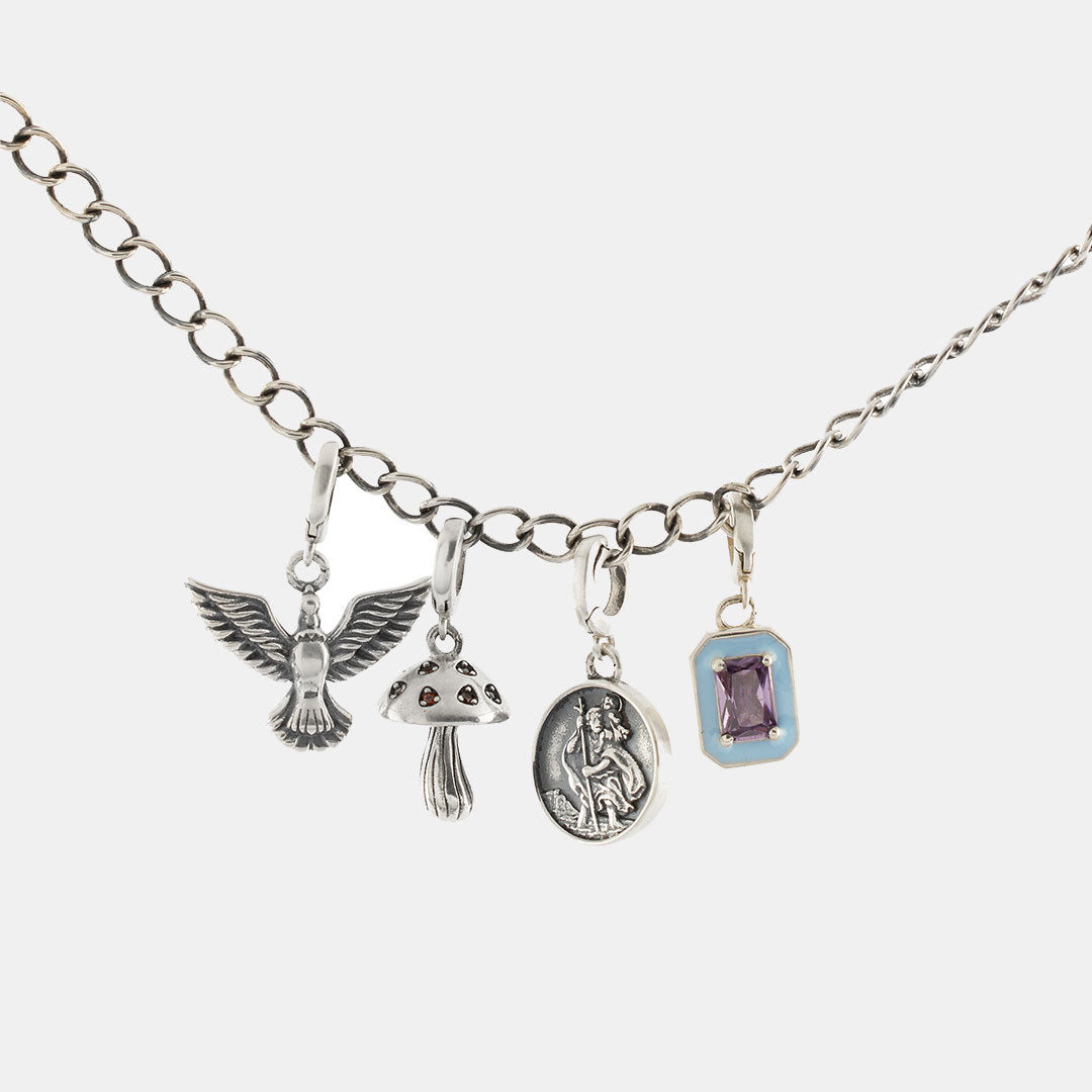 Sterling silver sales dove charm