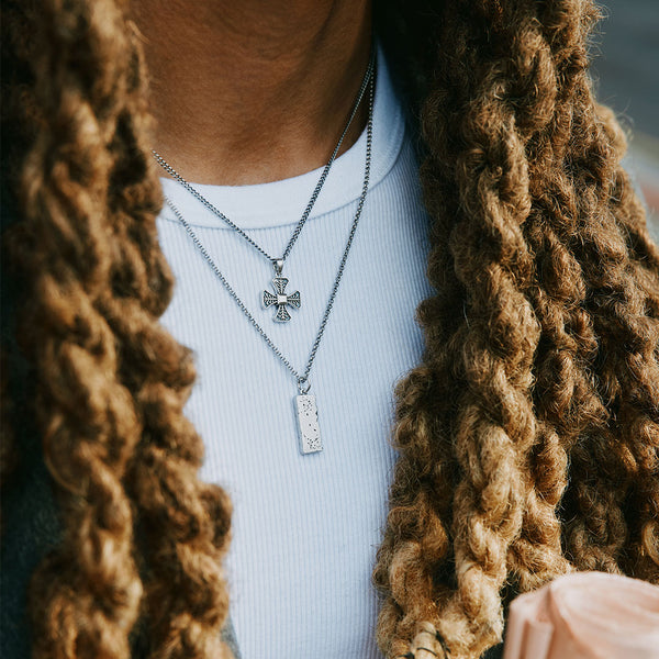 Silver Forge Necklace - Serge DeNimes