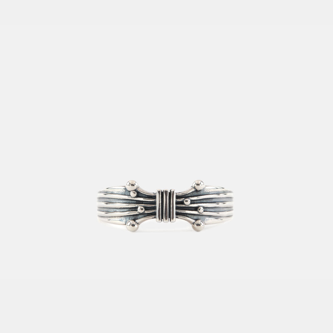 Silver Coral Ring
