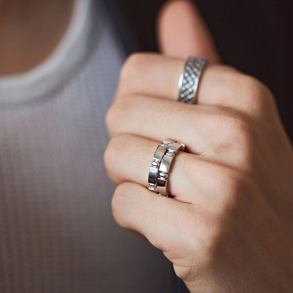Silver Coronet Ring - Serge DeNimes