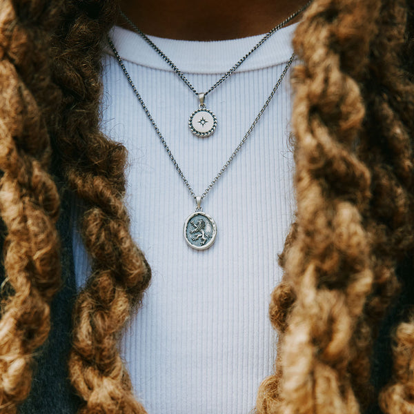 Silver Courage Necklace - Serge DeNimes