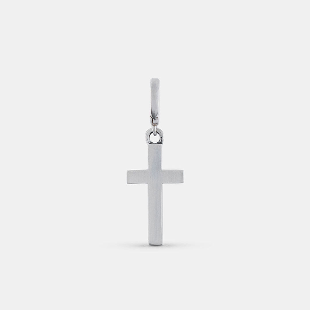 Silver Cross Charm Serge DeNimes