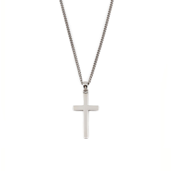Silver Cross Necklace