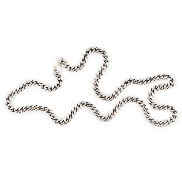 Silver 5mm Curb Chain