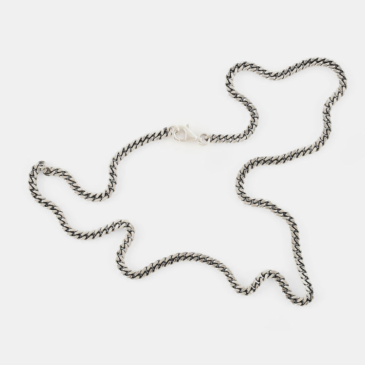 Silver Diamond Cut Chain