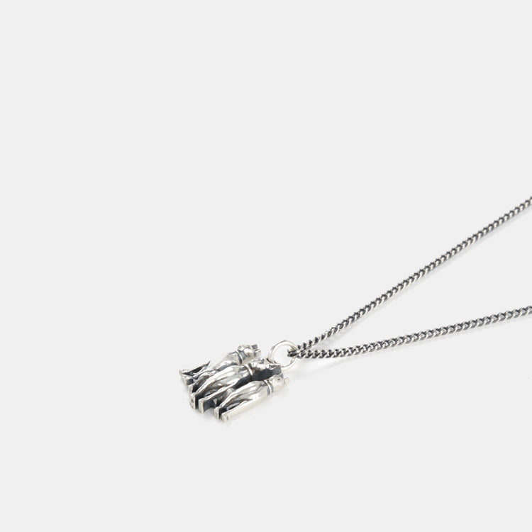 Silver Doberman Necklace
