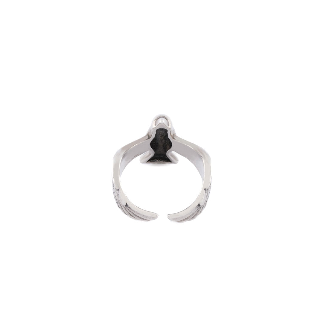 Silver Dove Ring
