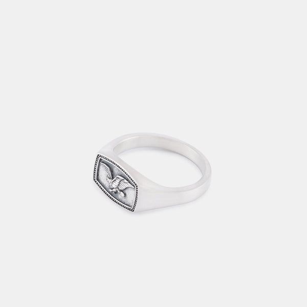 Silver Eagle Ring