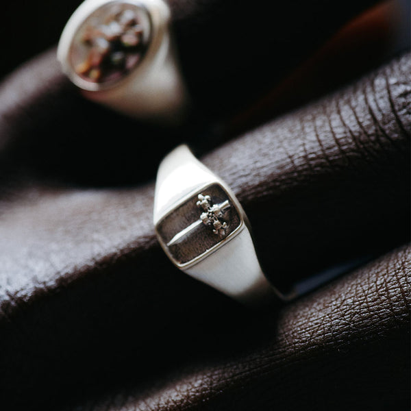 Silver Estoc Ring - Serge DeNimes