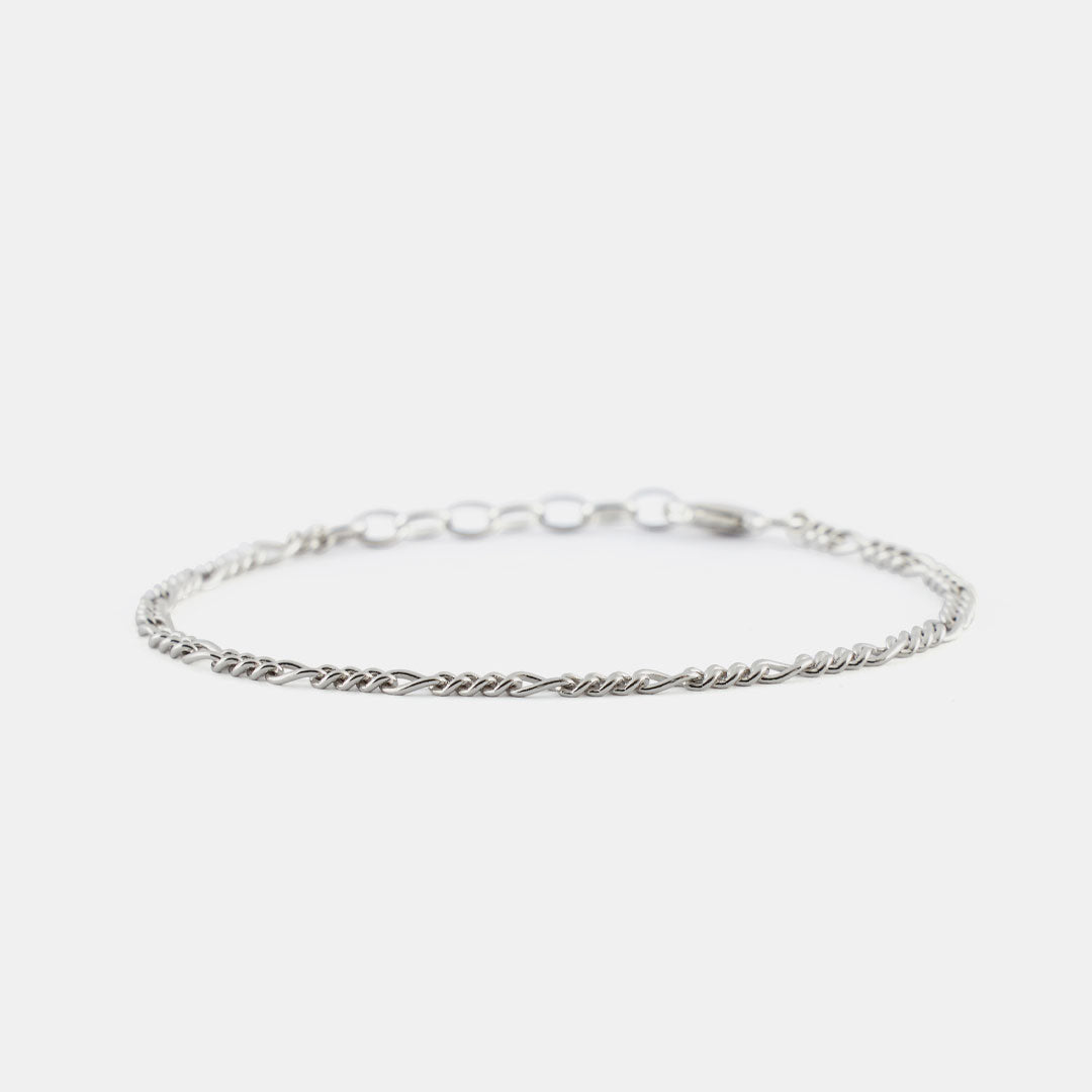 Silver Figaro Bracelet