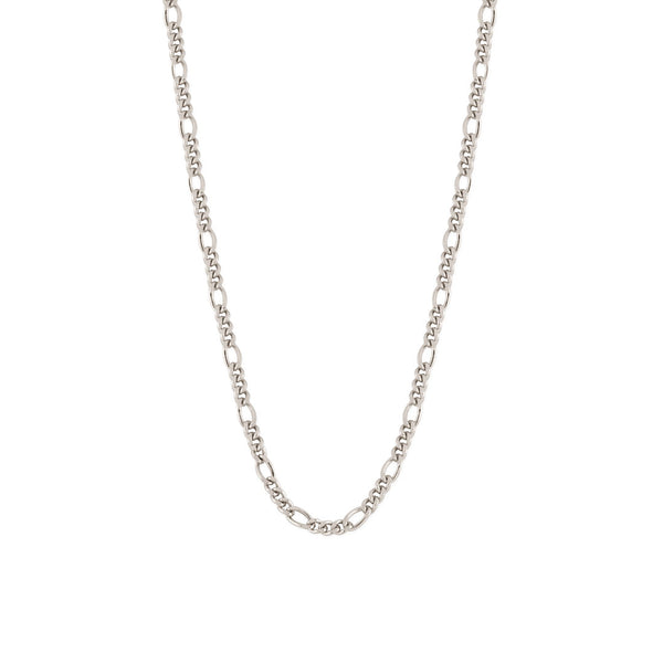 Silver Figaro Necklace