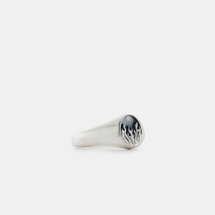 Silver Flame Ring