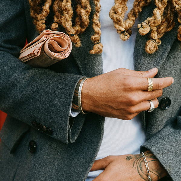 Silver Forge Cuff - Serge DeNimes