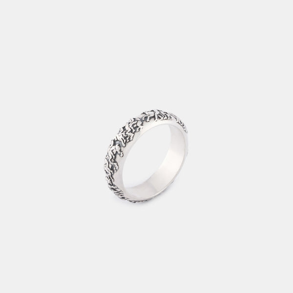 Silver Frieze Ring