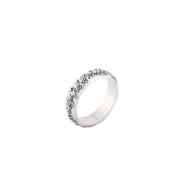 Silver Frieze Ring
