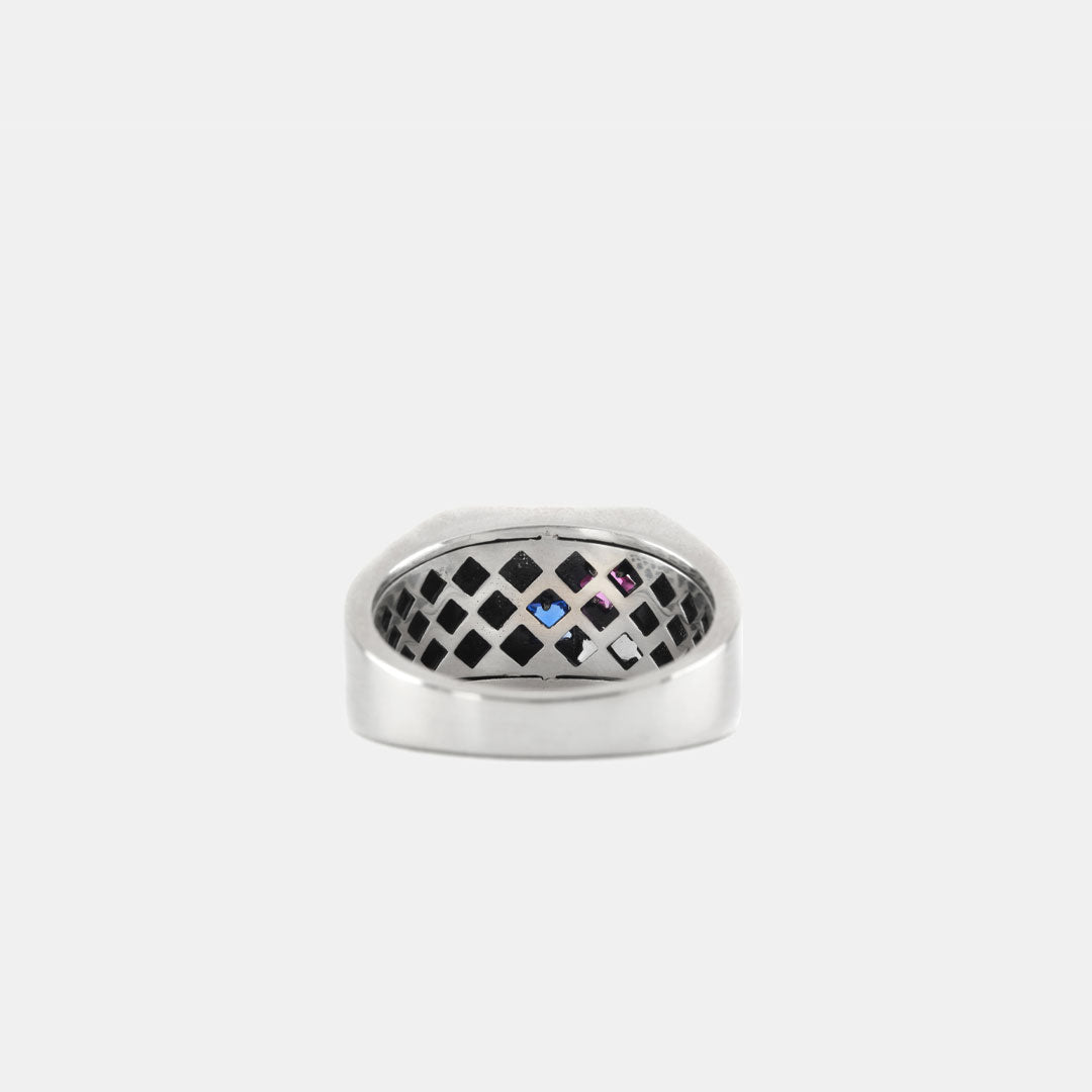 Silver Glow Ring