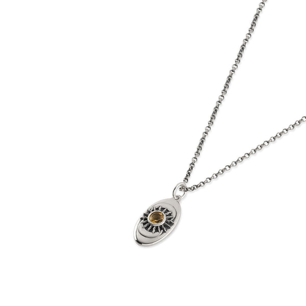 Silver Helios Necklace - Serge DeNimes