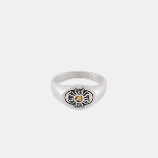 Silver Helios Ring