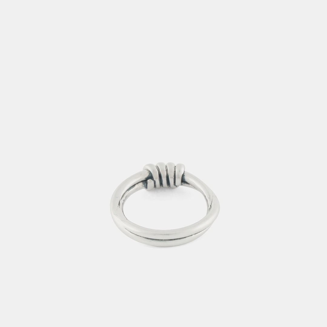 Silver Helix Ring