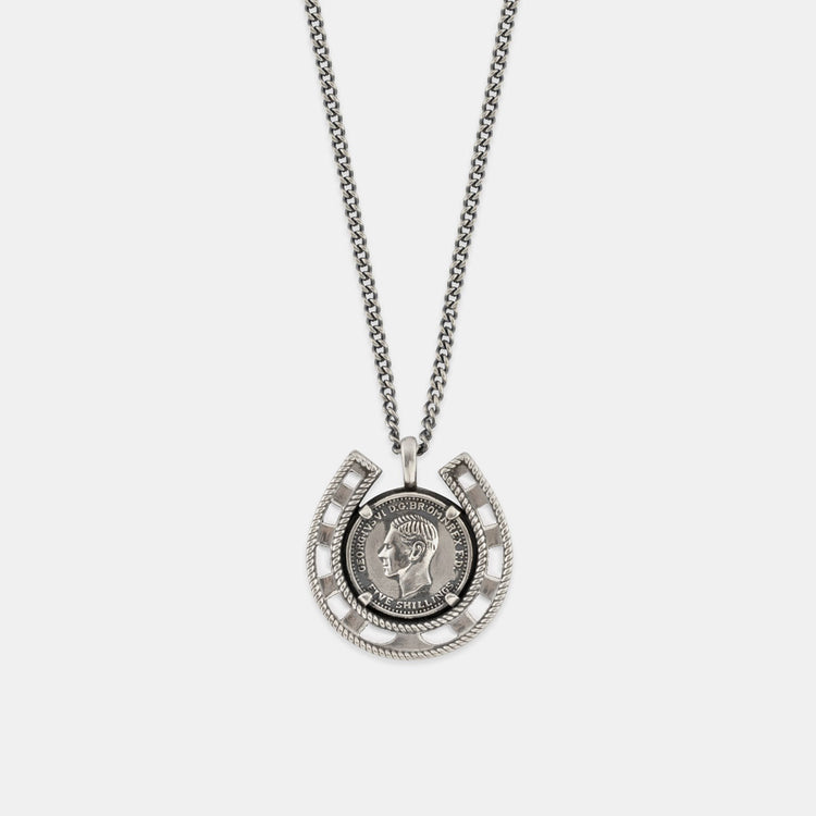Silver Horseshoe Necklace