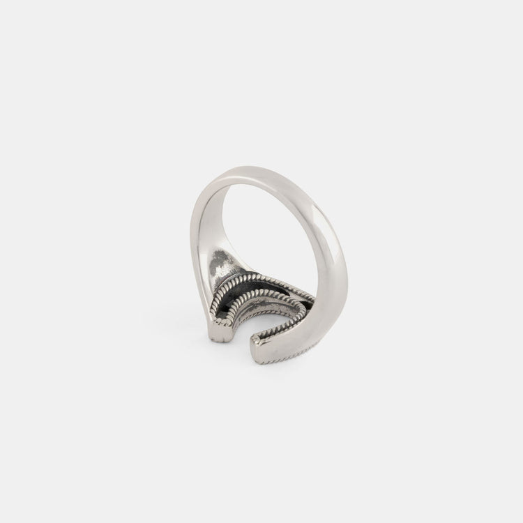 Silver Horseshoe Ring