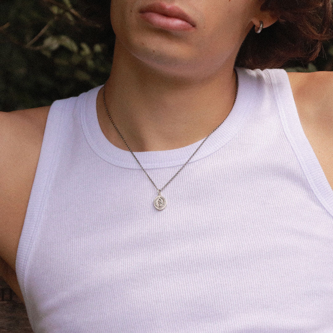 Silver Juniper Necklace - Serge DeNimes