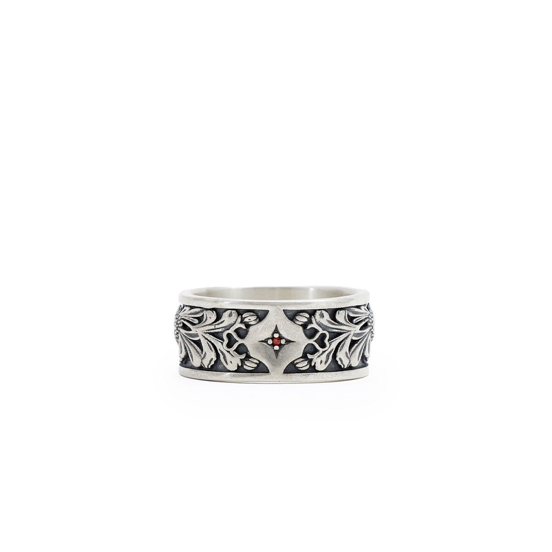 Silver Kabuto Ring - Serge DeNimes