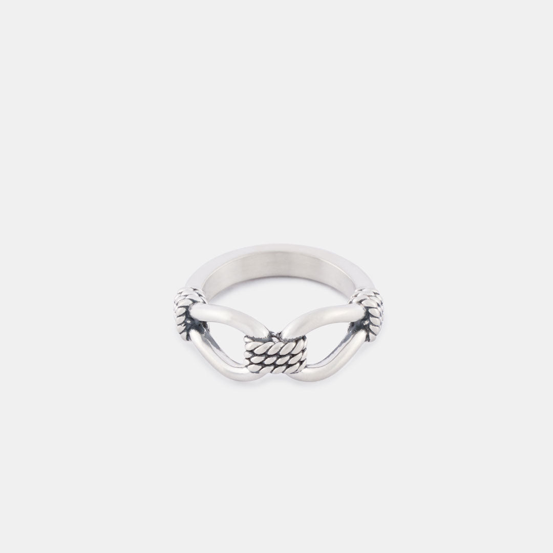 Silver Lasso Ring