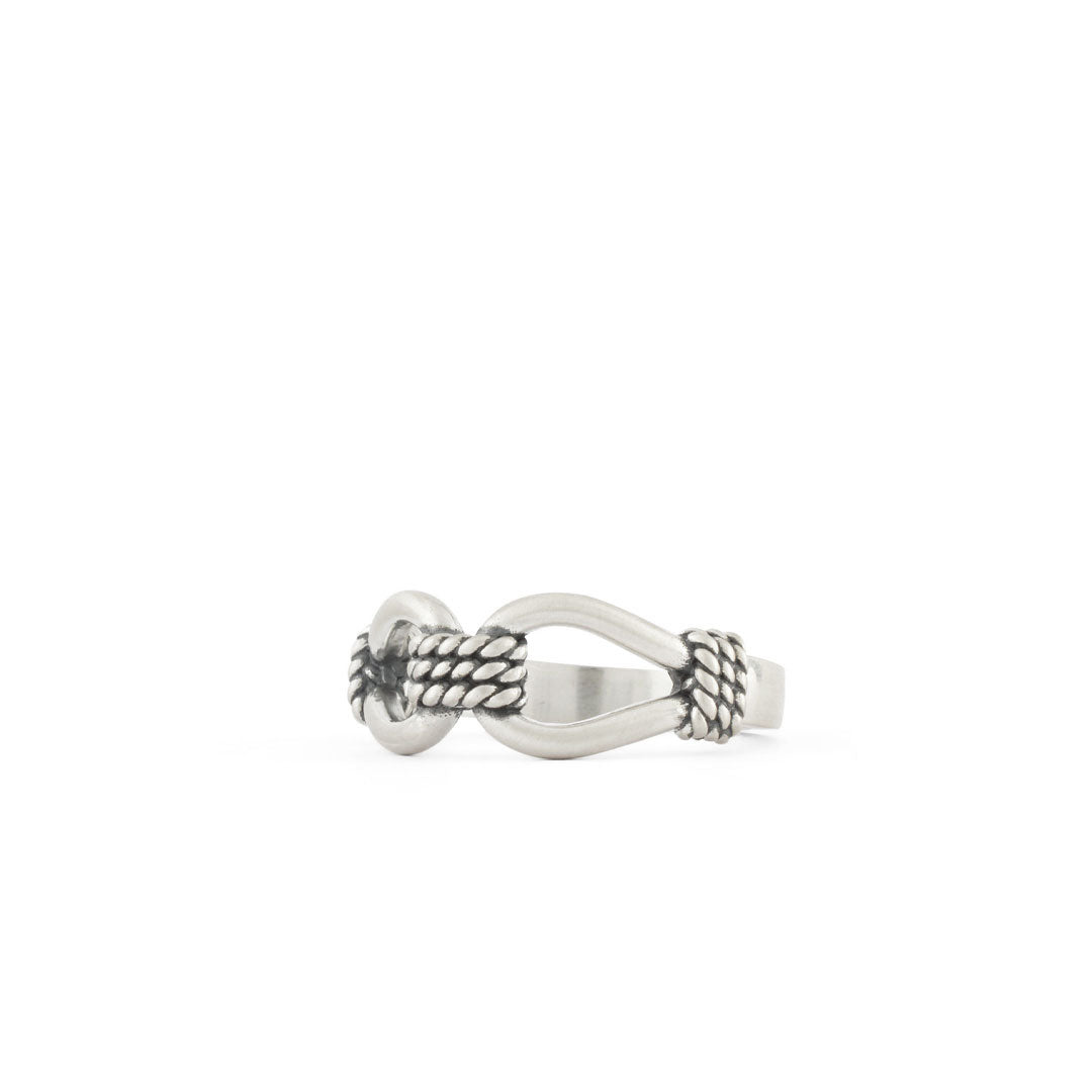 Silver Lasso Ring