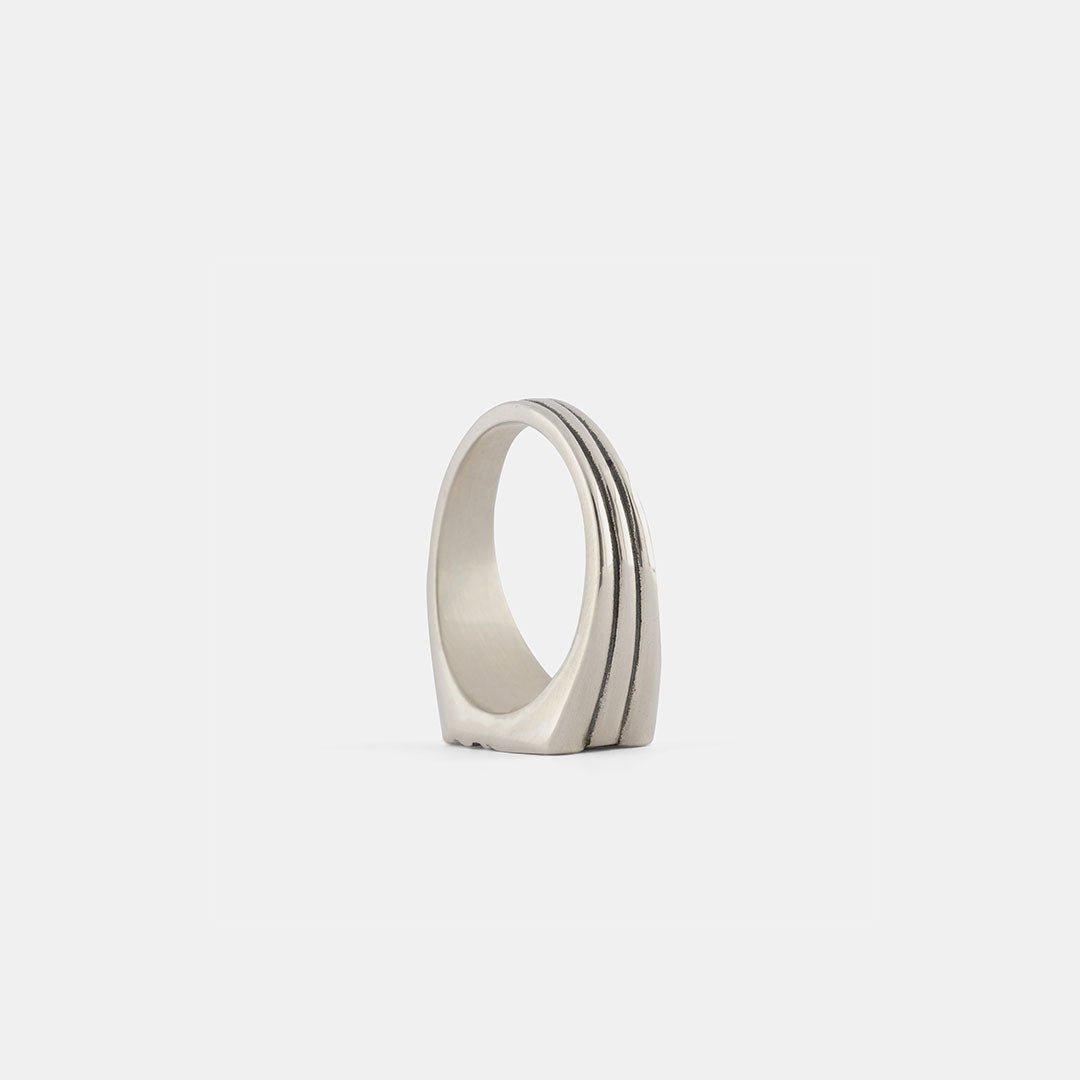 Silver Lighthouse Ring