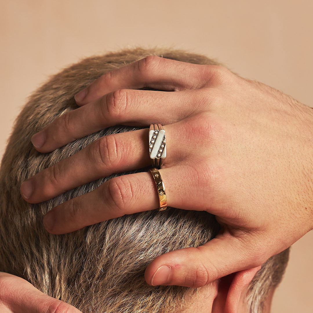 Silver Lighthouse Ring