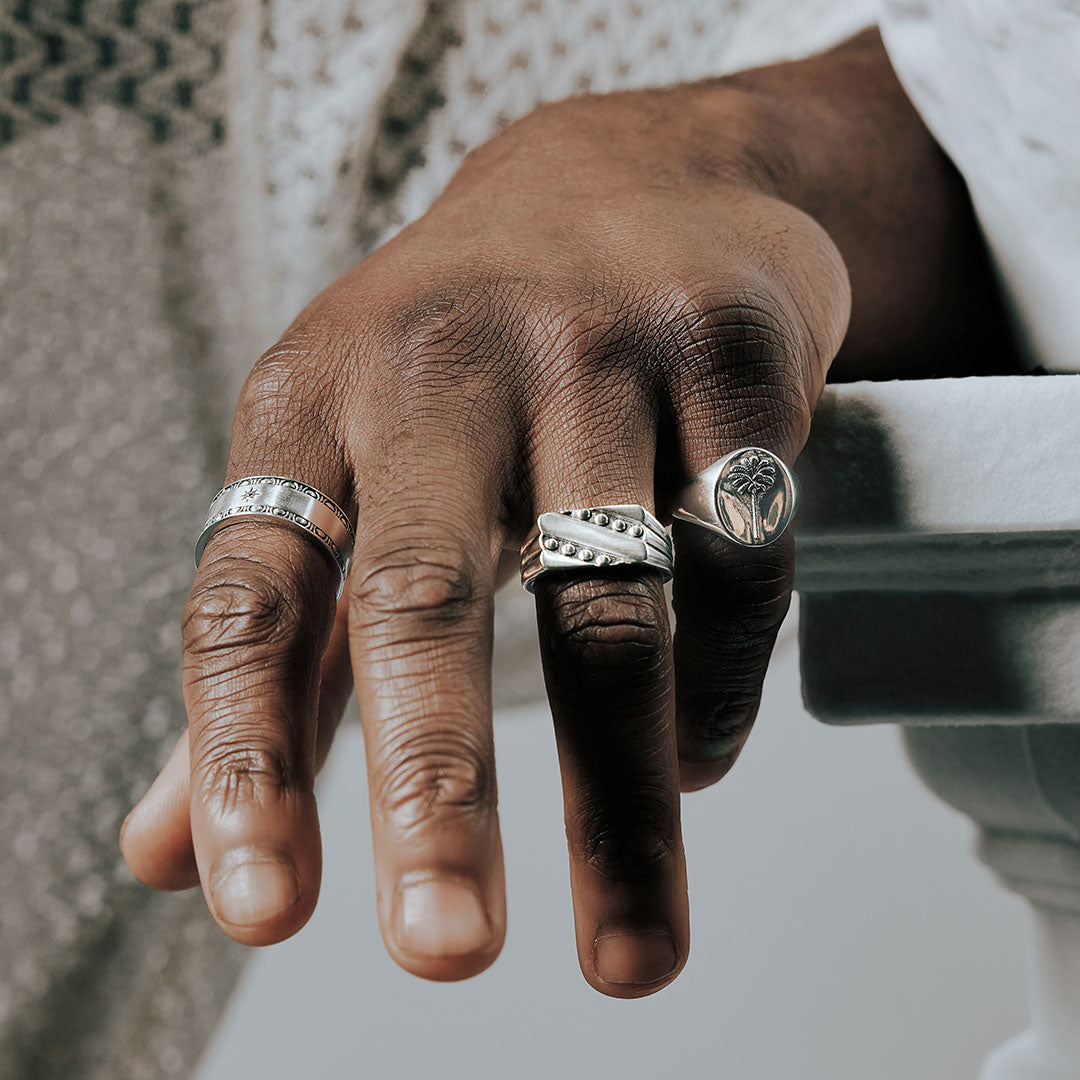 Silver Lighthouse Ring