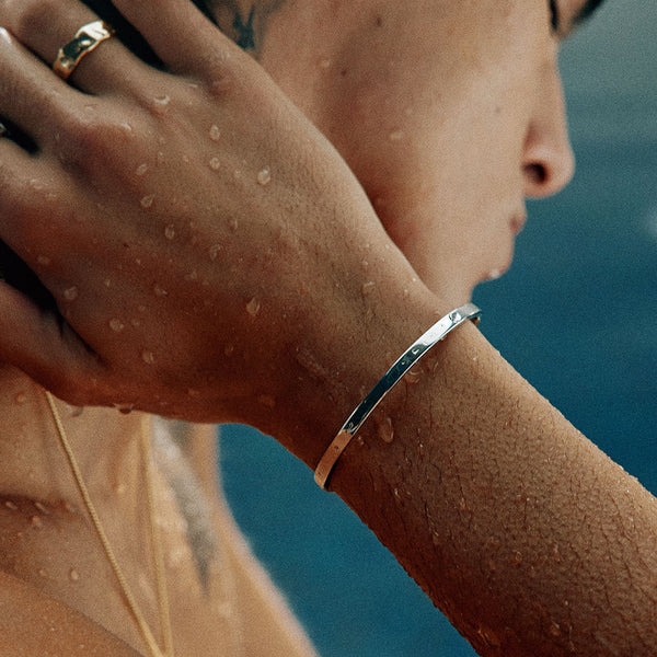 Silver Line Cuff - Serge DeNimes