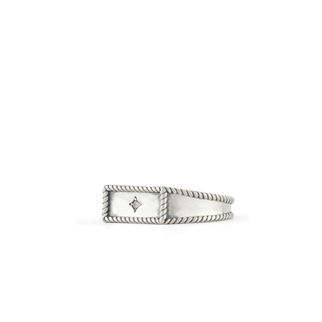 Silver Moonlight Ring