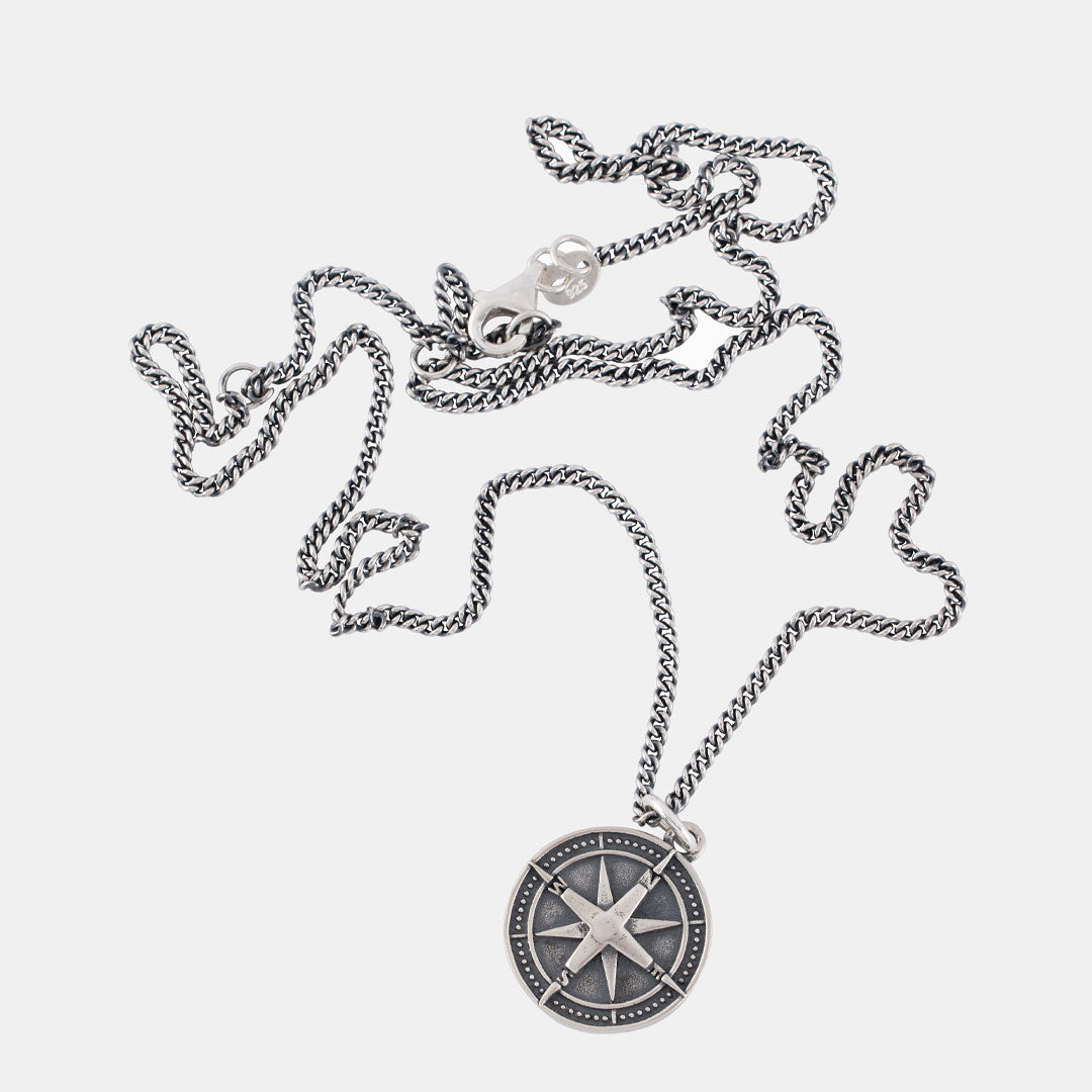 Silver Napoleon Necklace - Serge DeNimes