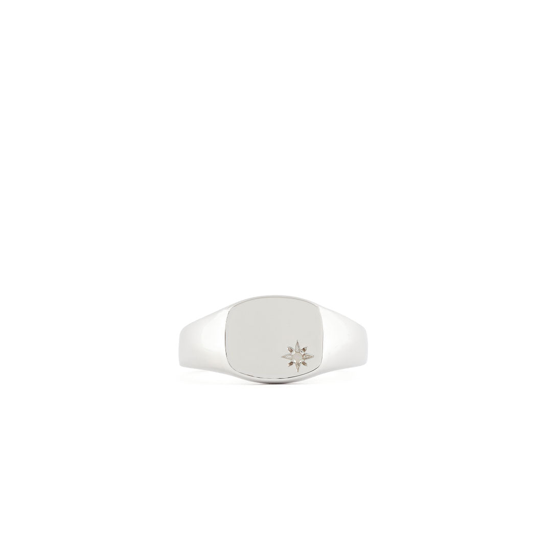 Silver Opal Birthstone Ring - Serge DeNimes