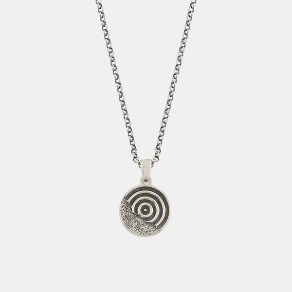 Silver Orbit Necklace