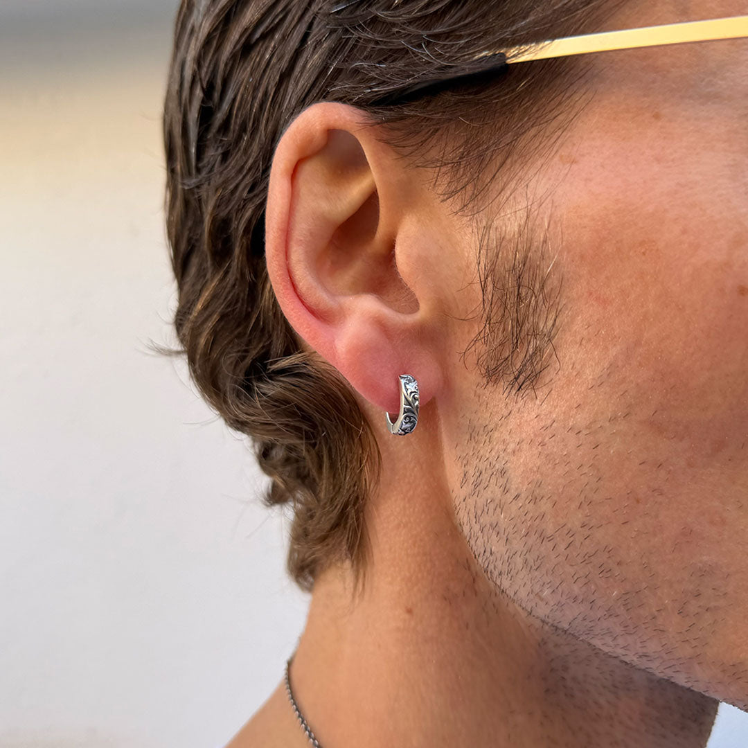 Silver Pergola Earring