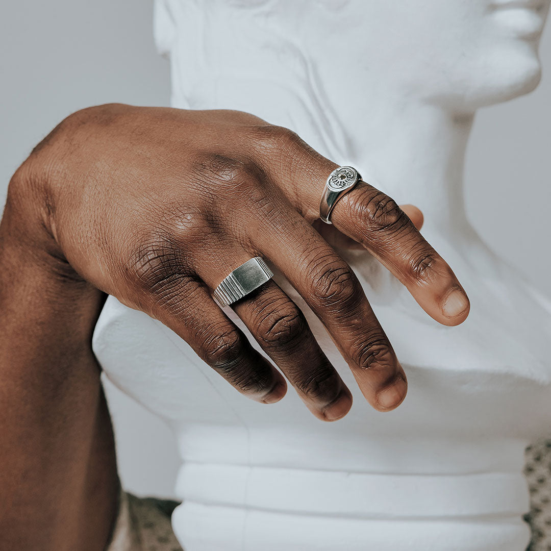 Silver Helios Ring