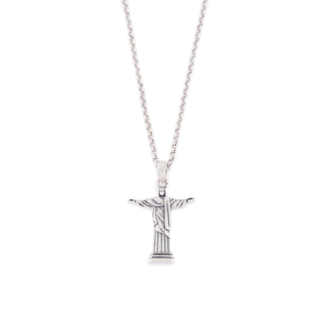 Silver Redeemer Necklace - Serge DeNimes