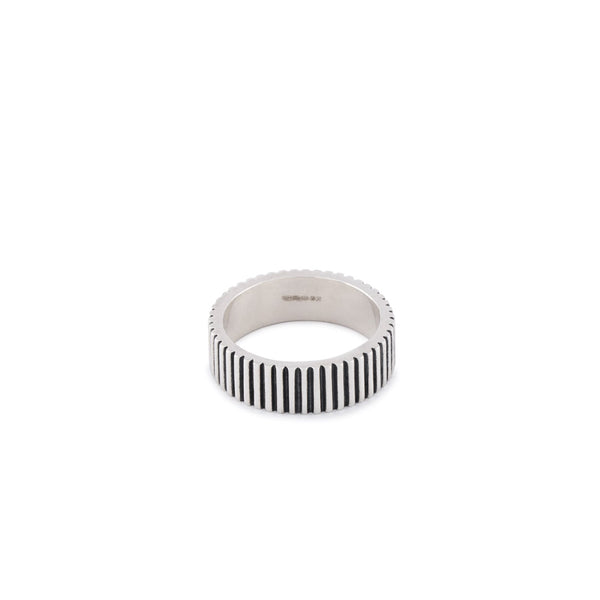Silver Ridge Band Ring