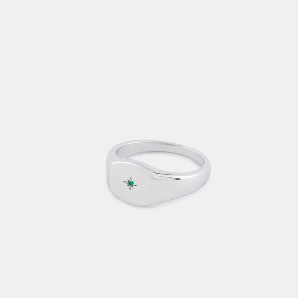 Silver Rival Signet Ring