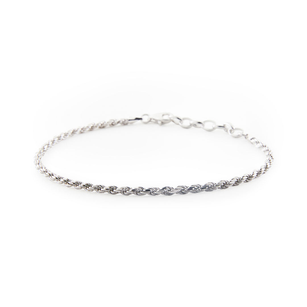 Silver Rope Bracelet - Serge DeNimes