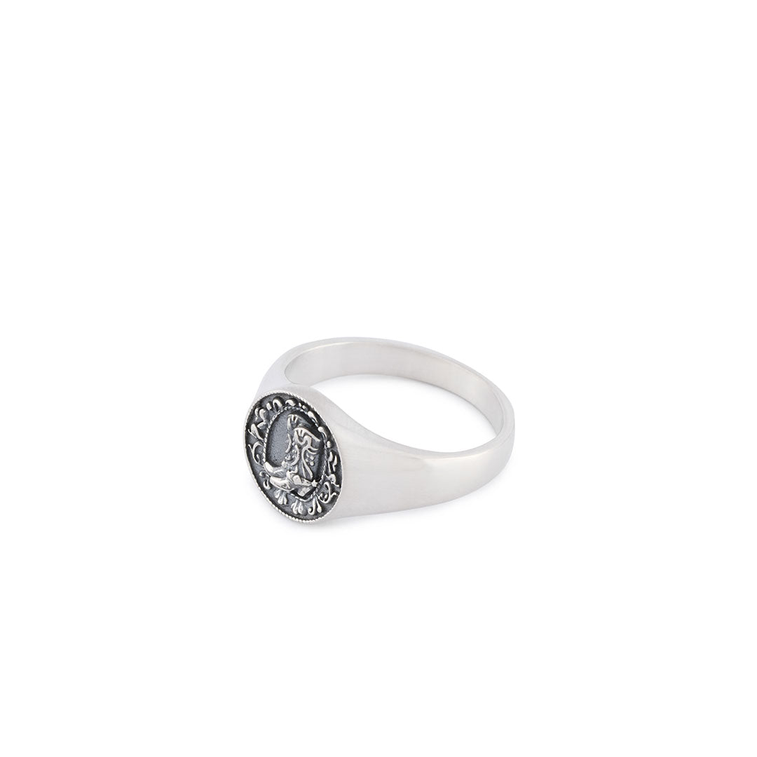 Silver Roper Ring – Serge DeNimes