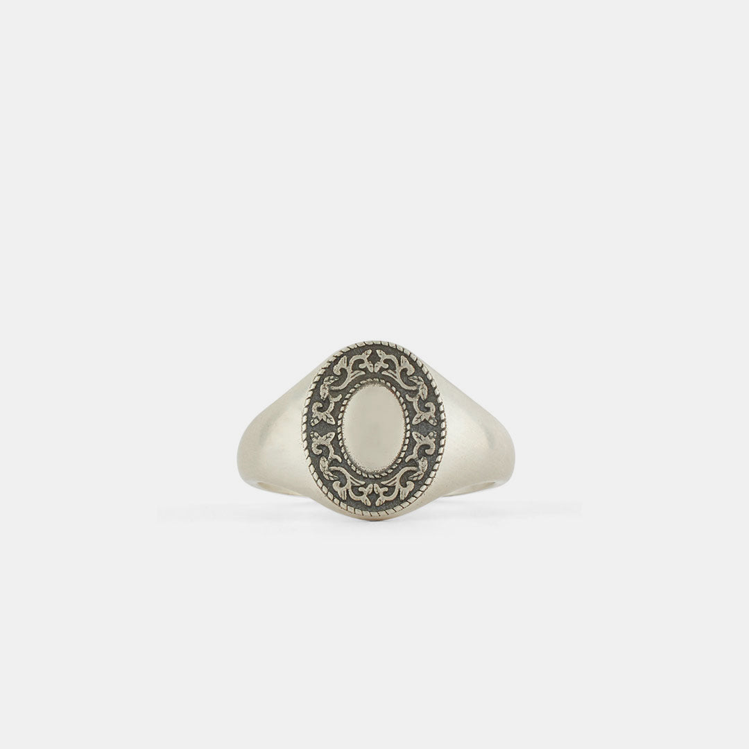 Silver Saloon Ring